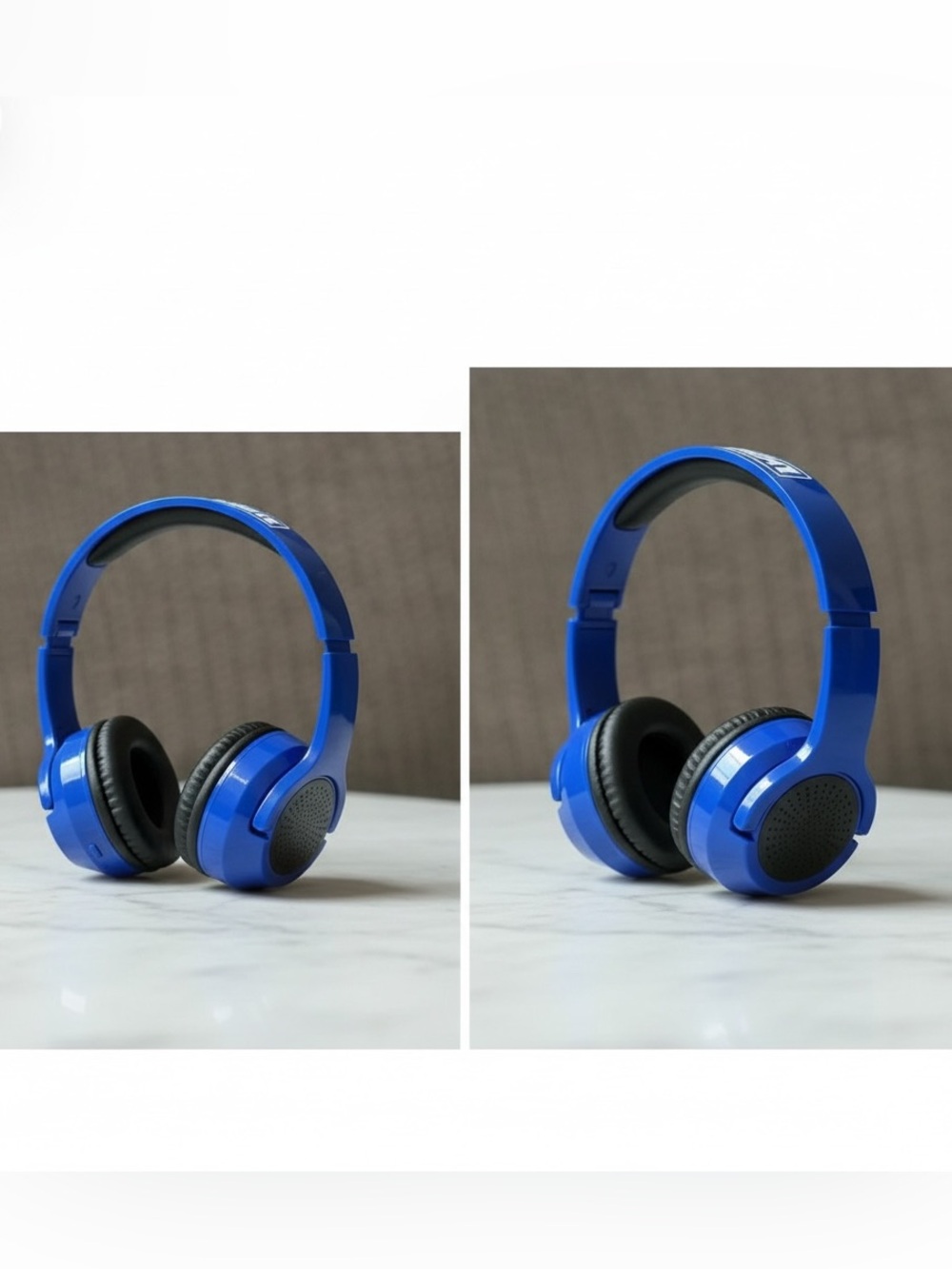 Bud Light Wireless Bluetooth Headphones Blue Promotional Headset